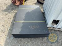 Pallet of rubber mats - 2