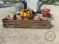 Ransomes 3m power harrow for parts or repair - 2