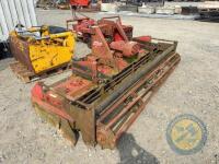 Ransomes 3m power harrow for parts or repair - 3