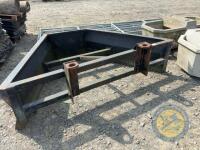 Silage pusher pin & cone brackets - 2