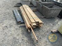 20x 8ft 3x1 timber - 2