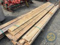 33x 6" cladding boards 13ft