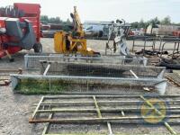 3x galvanised hayracks - 2