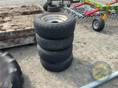 4X 185/70/R13 tyres & rims