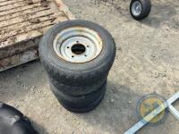 4X 185/70/R13 tyres & rims - 2