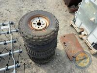 Honda 250 wheels - 2
