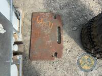 County centre weight - 2