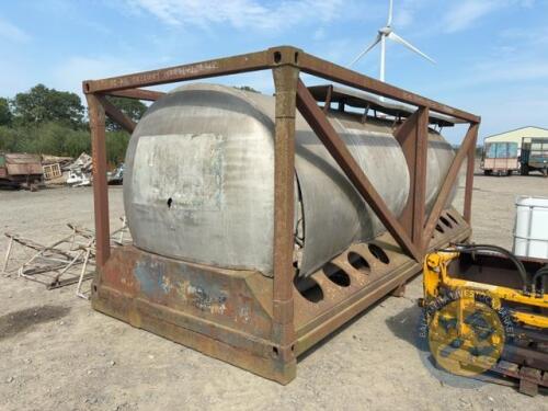 18,000L tank & container frame