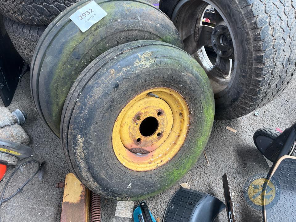 2x wheels for 339 harvester