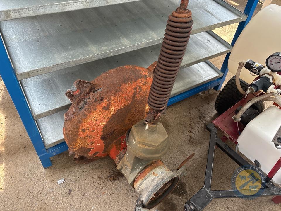 Spread plate off 1100 star tanker