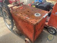 Container on wheels