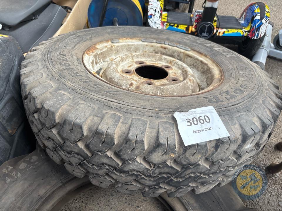Landrover spare wheel 7.5 R16