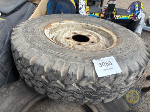 Landrover spare wheel 7.5 R16