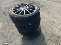 Mercedes alloy wheels 225/40 R28 - 2