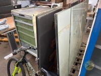 Pallet of mirrors