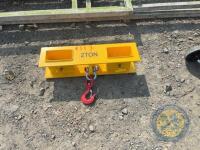 2tn forklift hook - 3