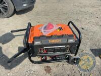 Generator unleaded petrol 3.3KV electric start - 2