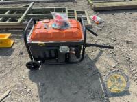 Generator unleaded petrol 3.3KV electric start - 5