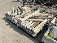2x pallets of slats - 4