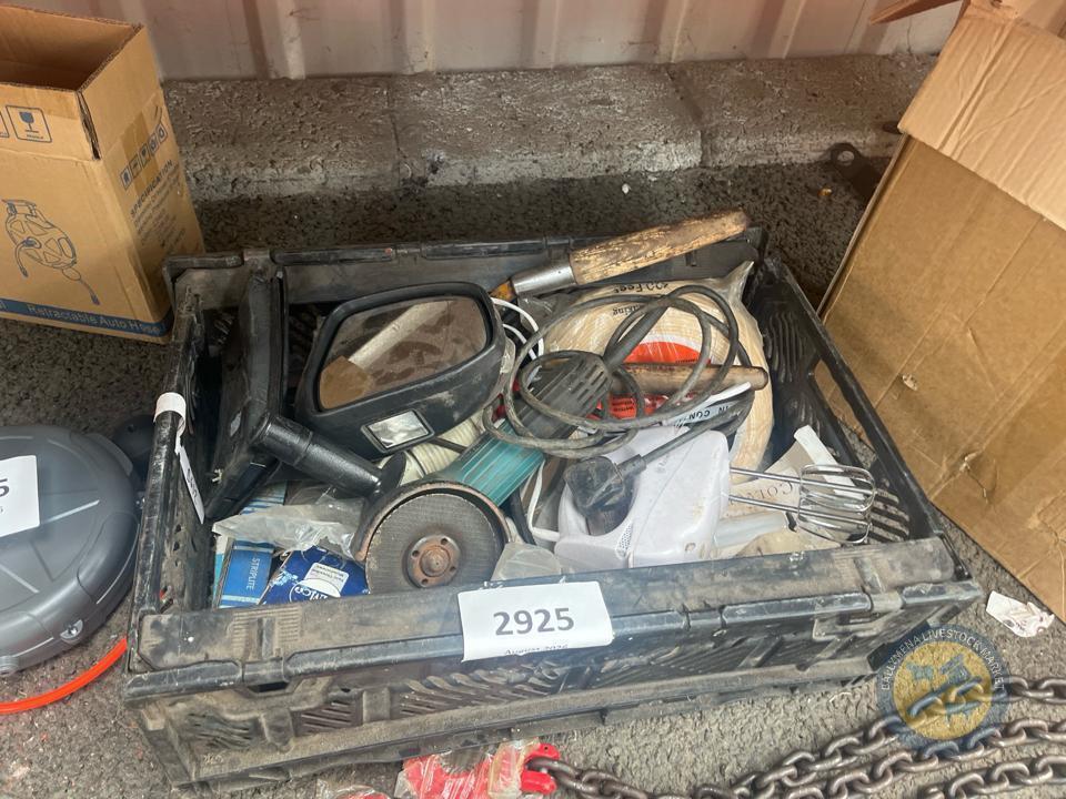 Box of grinders etc