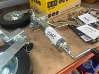 Jockey wheel with brackets