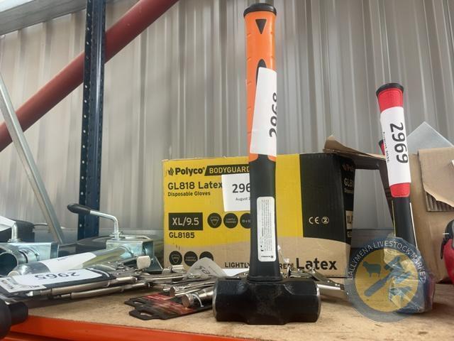 Orange heavy hammer