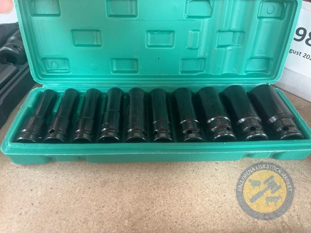 10pc impact socket set