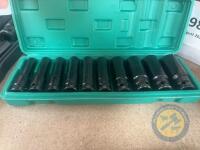 10pc impact socket set