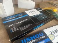40pc Torx, spline, allen key set