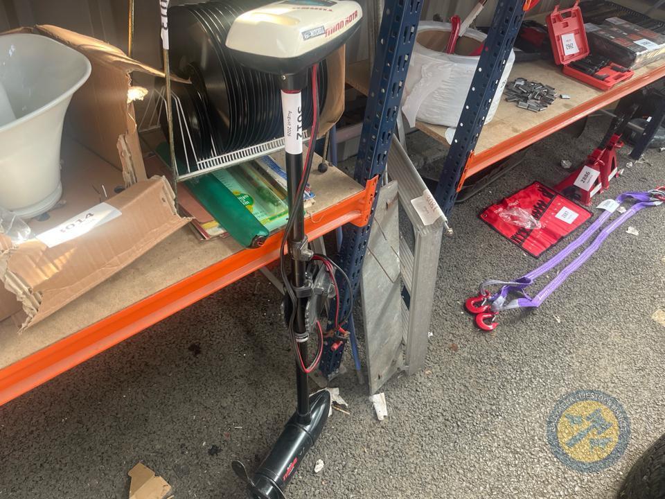 Battery boat engine