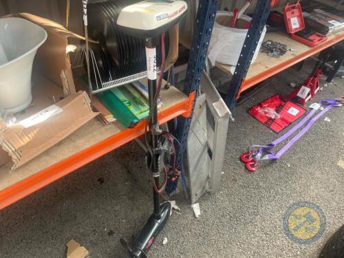 Battery boat engine