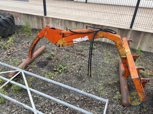 Orange bale squeeze