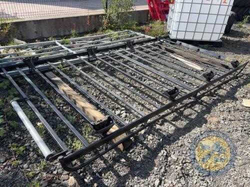 Roof rack for LWB Renault traffic or vauxhall