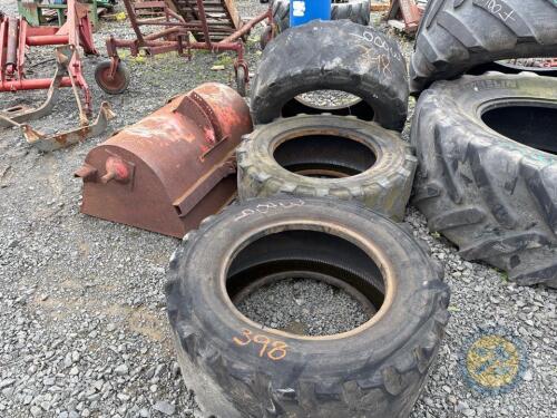 4 Handler tyres