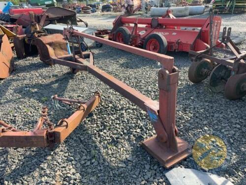 3 point linkage post driver