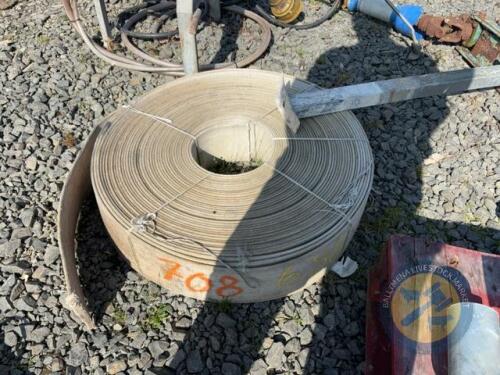 Roll of threshing belt