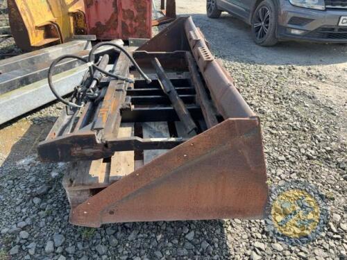 Bobcat bucket for skid steer
