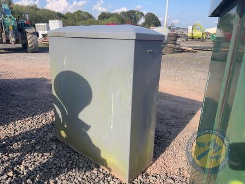 Steel enclosure 4ft hight x 3.5ft wide x 1'3 deep
