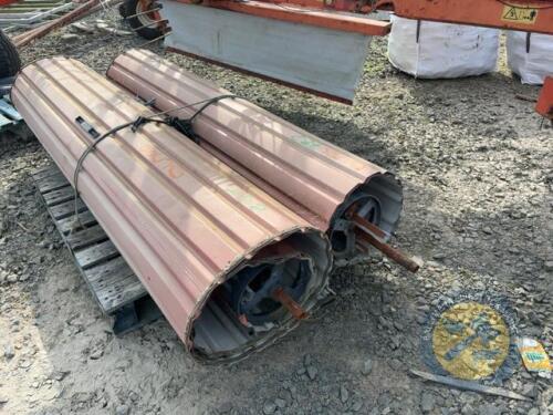 2x 7ft roller doors