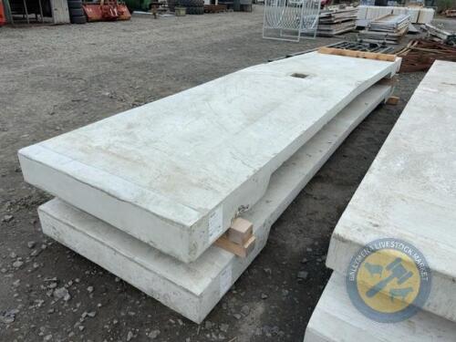 2x 16ft double cubicle bases
