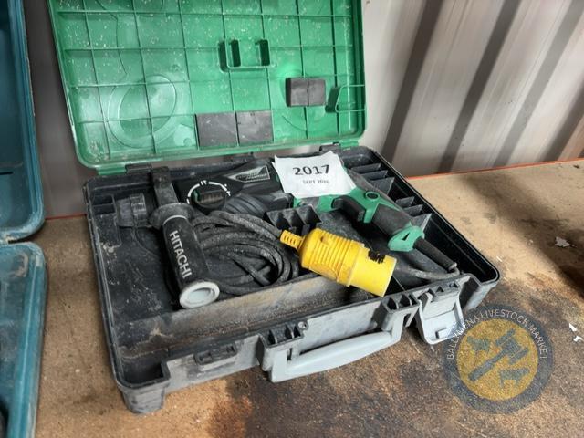 Hitachi 110v Single Phase Hammer Drill