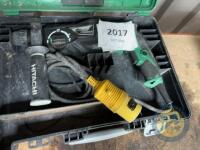 Hitachi 110v Single Phase Hammer Drill - 2
