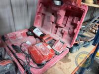 Hilti Grinder with Battery & Charger
