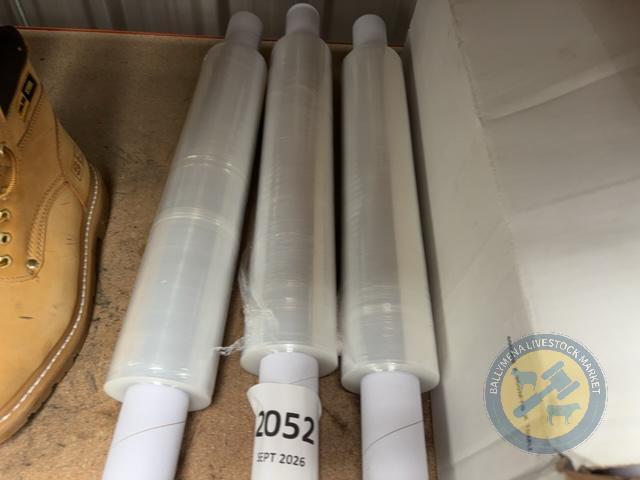 3 New Rolls of Shrink Wrap