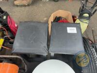 2 Black Stools - 2