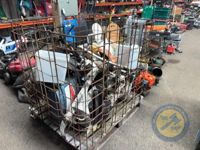 Pallet of Outboard Motors & Accessories