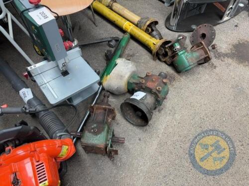 3 Gearboxes - 2 PTO Shafts & Hydraulic Ram to Suit MajorGrass Topper
