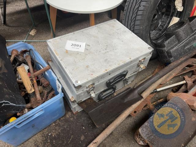 2 Grey Boxes & Tools