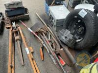 Job Lot of Tools, Sledge, Spades, Shovels