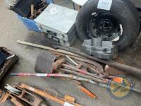 Job Lot of Tools, Sledge, Spades, Shovels - 2